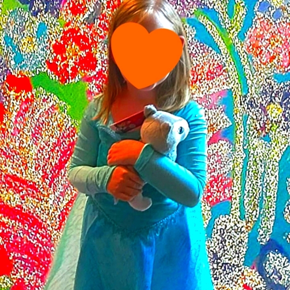 Disney Elsa Frozen Dress size 9-10 - Picture 2 of 16